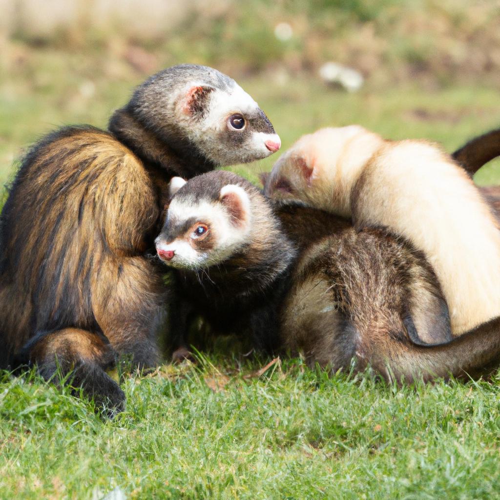 Ferrets with adrenal disease may have decreased energy levels and may not be as active as their healthy counterparts.